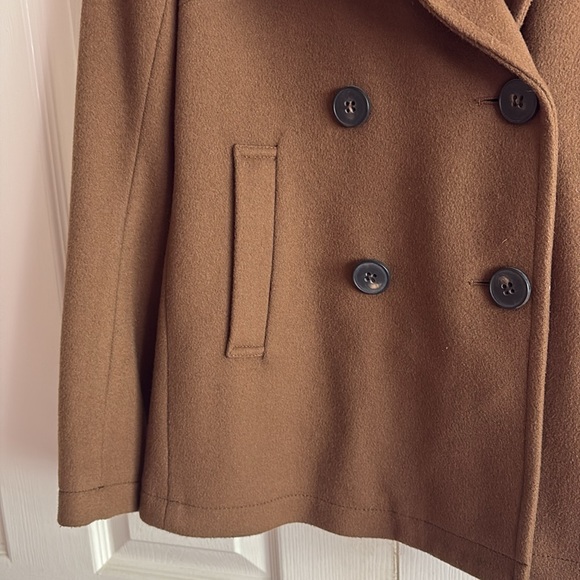 •Theory Virgin Wool Jacket Peacoat - Picture 4 of 8